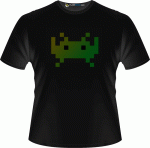 Space Invader Lightup Tshirts