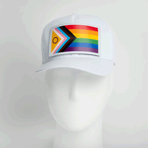 New Progress Pride Flag - White