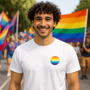 Pride Rainbow Circle T-Shirt
