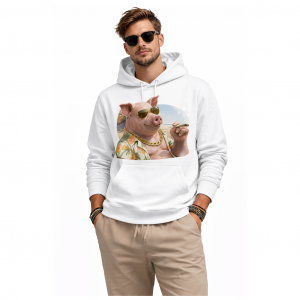 Gangsta Pig Hoodie